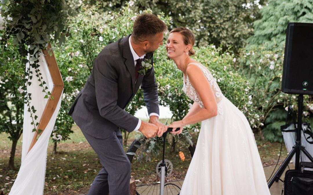 egyedi esküvői szertartás